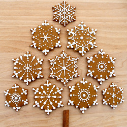 Sweet gingerbread cookies