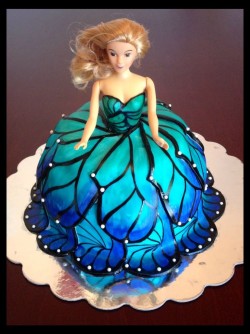 Beautiful Barbie cake