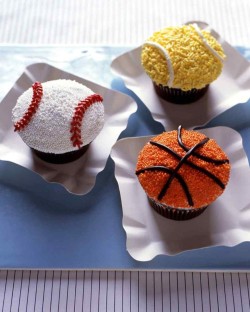 Birthday cupcakes – balls