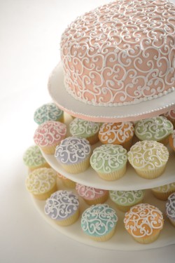 Coloring Wedding cupcakes