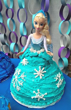 Cute Barbie cake