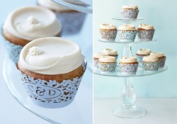 Cute Wedding cupcakes