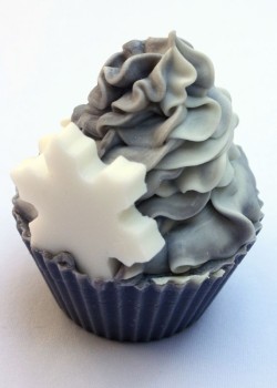 Winter cupcake