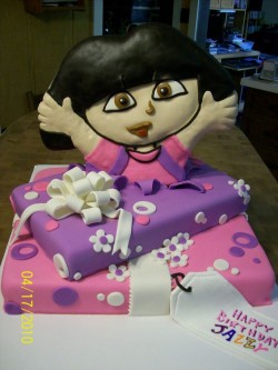 Amazing Dora cake