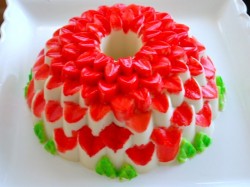 Beautiful jello cake