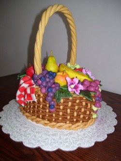 Cake – fruit basket