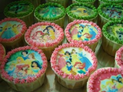 Cupcakes with princess