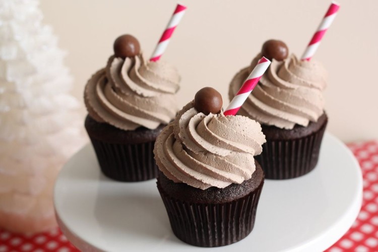 Delicious chocolate cupcakes