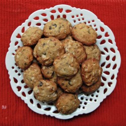 Homemade rock cookies