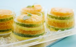 Lemon jello cake
