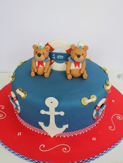 Nautical cake for birthday