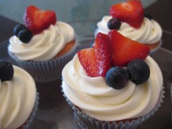Strawberry Cheesecake cupcakes