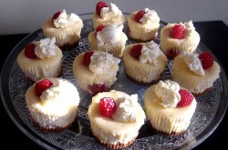 Tasty cheesecake cupcakes