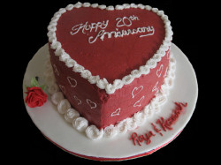 20th Anniversary cake