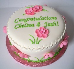 Chelsea bridal shower cake