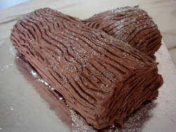 Chocolate cake – firewood