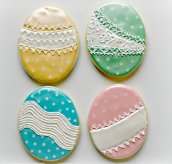 Easter cookies eggs