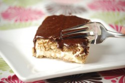 Eclair cakes slice