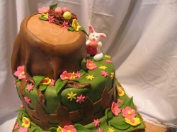 Fondant Easter cake idea