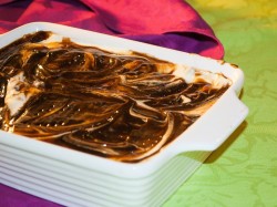 Marble eclair cake