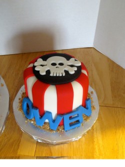 Owen pirate cake