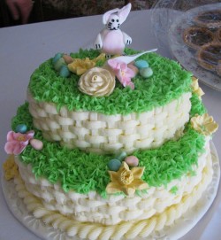 Pretty Easter cake