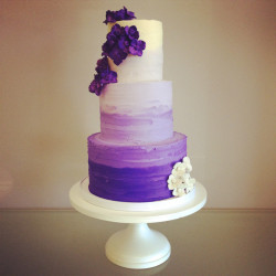 Violet Wedding cake