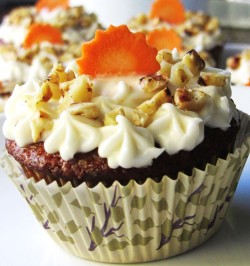 Carrot cupcake