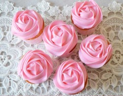 Cupcakes roses