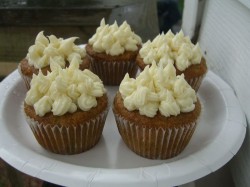 Cupcakes with carrot