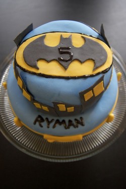 Birthday Batman cake