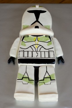 Fondant star wars cake idea