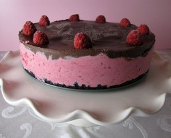 Raspberry ice cream