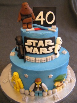 Star Wars cake for 40 birthday