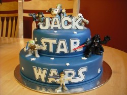 Star wars cake for Jack