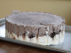 Tasty ice cream cake