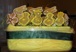 Honey Easter cookies (2016 March)
