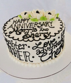 Anniversary cake