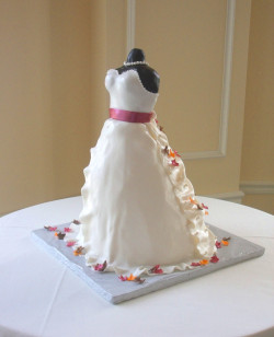 Bridal Shower Dress Cake