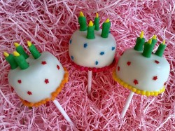 Cake Pops Birthday Cake