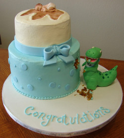 Crazy baby shower cake