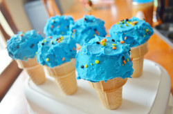 Cupcakes – ice cream