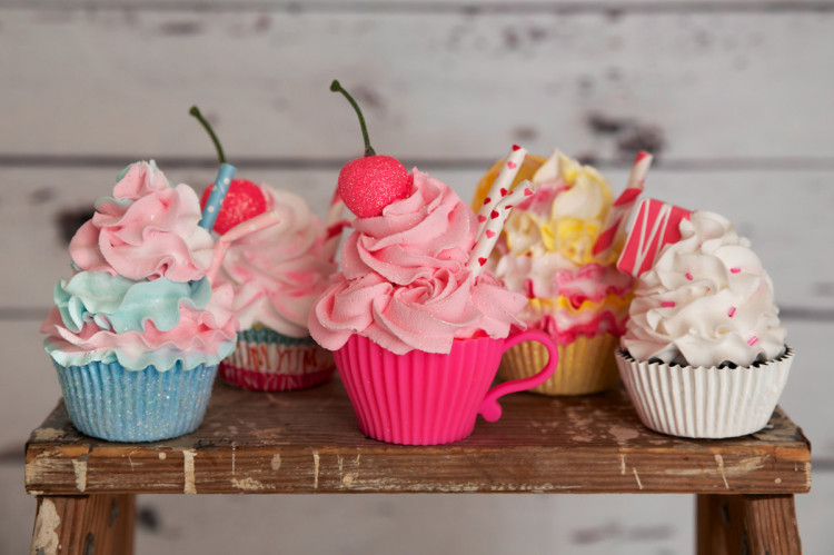 Cute Birthday cupcakes