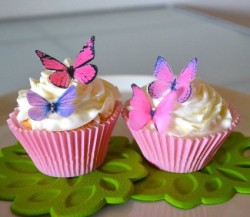 Edible Butterflies cupcakes toppers