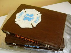 Grooms cake – books