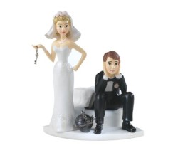 Humorous Cake Topper