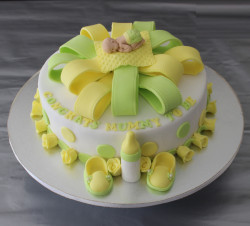 Nice baby shower cake