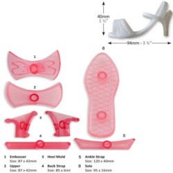 Plastic Fondant Lady’s Shoe Cutter