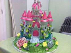 Princess Castle Cake