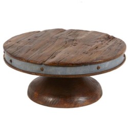 Reclaimed Wood Cake Stand